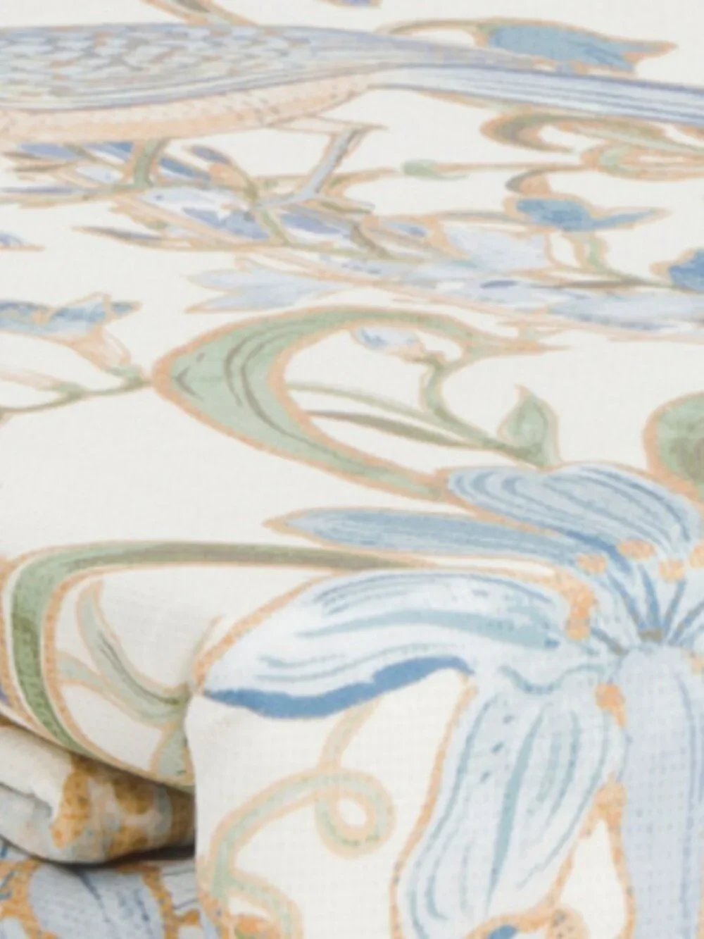 MM LINEN Floral Botanicals Cotton Sateen Duvet Cover Set